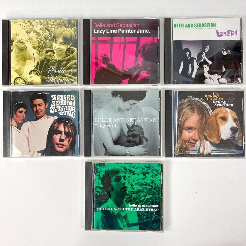 Belle And Sebastian 7 CD Lot Tigermilk Boy Arab Strap Legal Lazy Sngls 1997-2001 - Picture 5 of 5